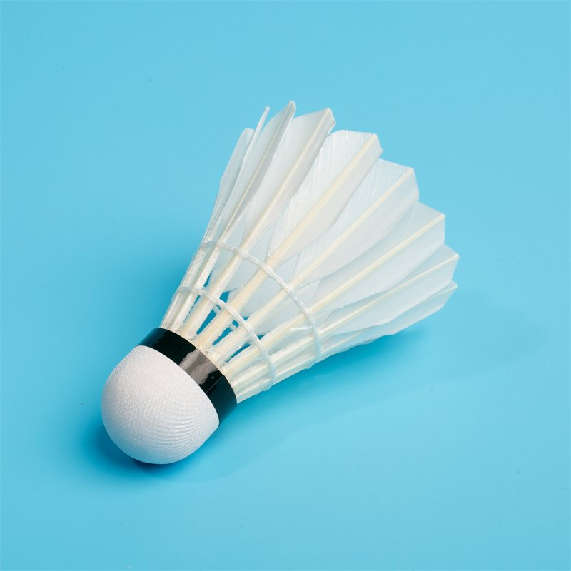 Most Durable Ganba Cigu Duck Feather Badminton Shuttlecock Situable for Indoor &amp; Outdoor Badminton Shuttlecock