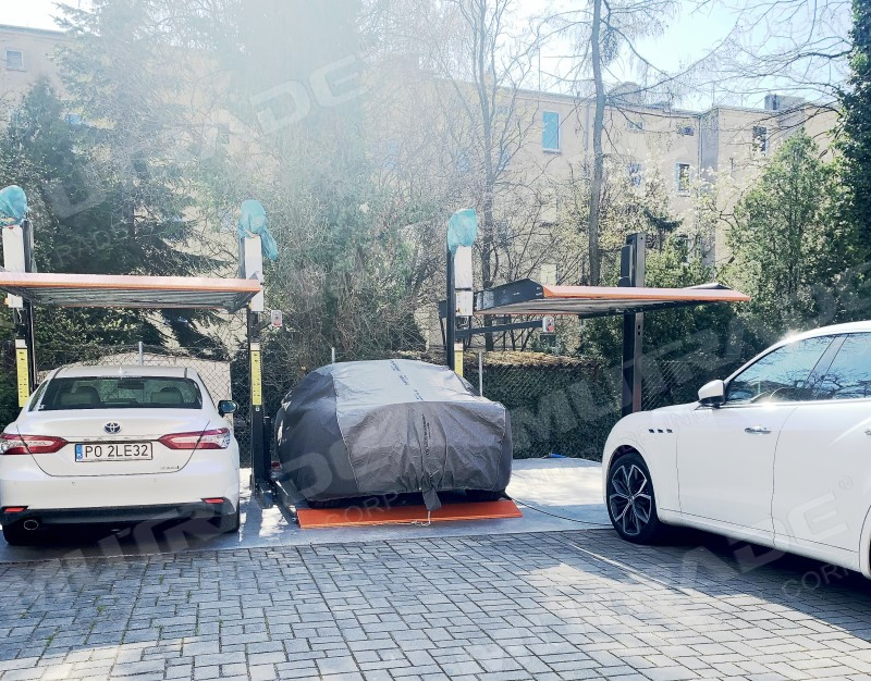 5 Years Warranty Hydraulic Parking Lot Car Parking Lift for Indoor and Outdoor Use