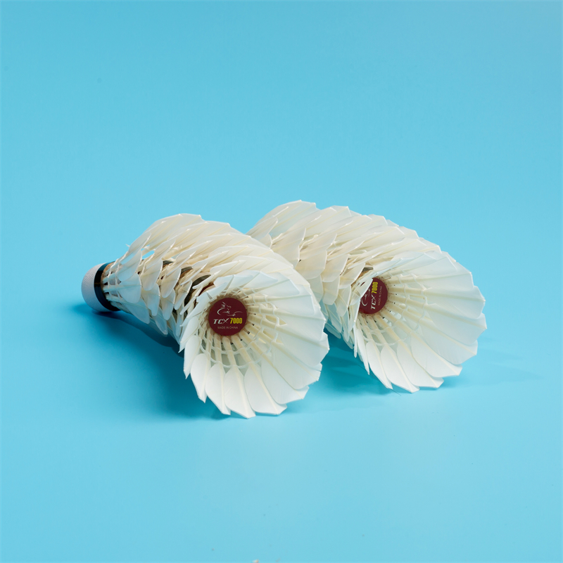 Most Durable Ganba Cigu Duck Feather Badminton Shuttlecock Situable for Indoor &amp; Outdoor Badminton Shuttlecock