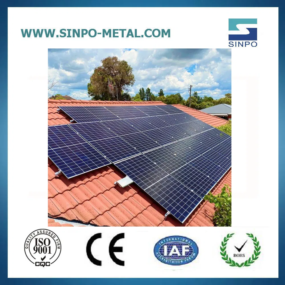 Weather-Resistant Tile Roof Solar Stand Bracket