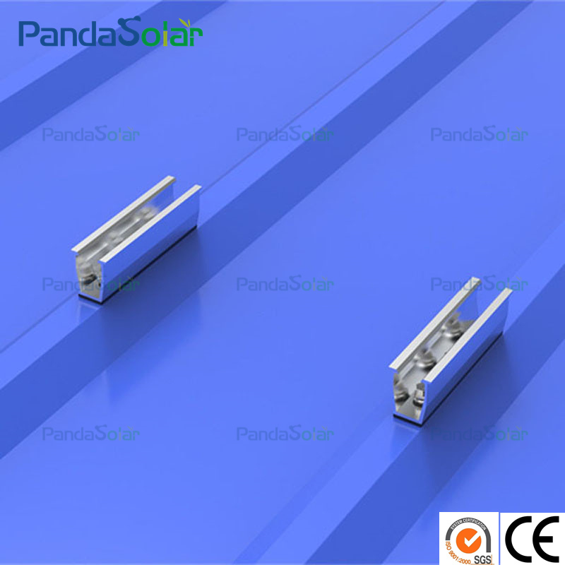 Aluminum Profiles Solar Panels Roofing Support H30 Short Rail Montage Brackets