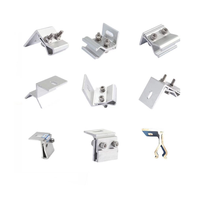 Aluminum Solar Waterproofing Roof Mounting Structure Waterproof Brackets