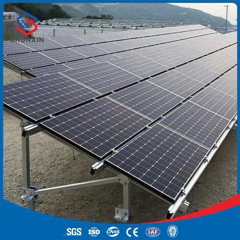 Stainless Steel Solar Panel Support Bracket - Wind Resistance up to 120km/H
