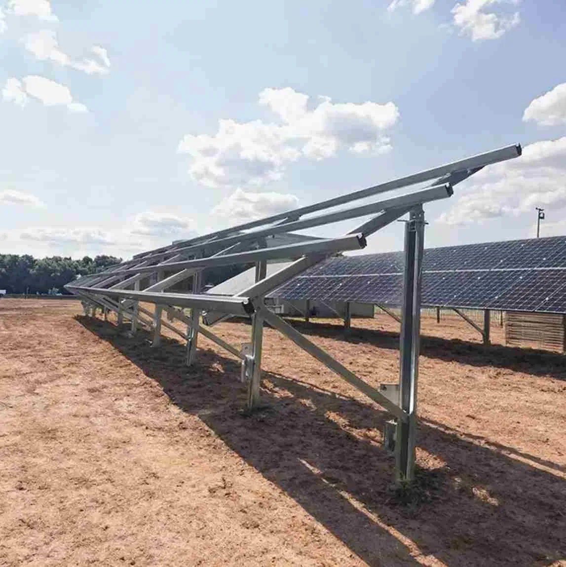 All-in-One Solar Energy System Mounting Kit-Includes Aluminum Extrusion Rails, End Clamps &amp; Ground Screws for Fast PV Panel Installation