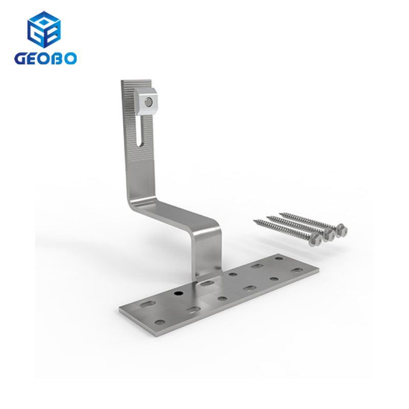 Stainless Steel Adjustable Solar Panel Roof Hooks