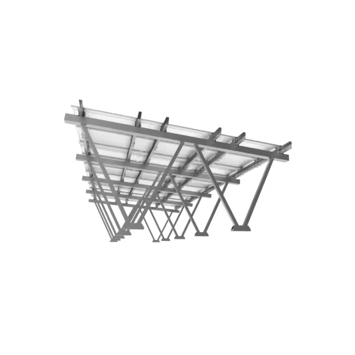 Aluminum Profile Solar Car Parking Solar Carport Canopy Solar Carpark Bracket