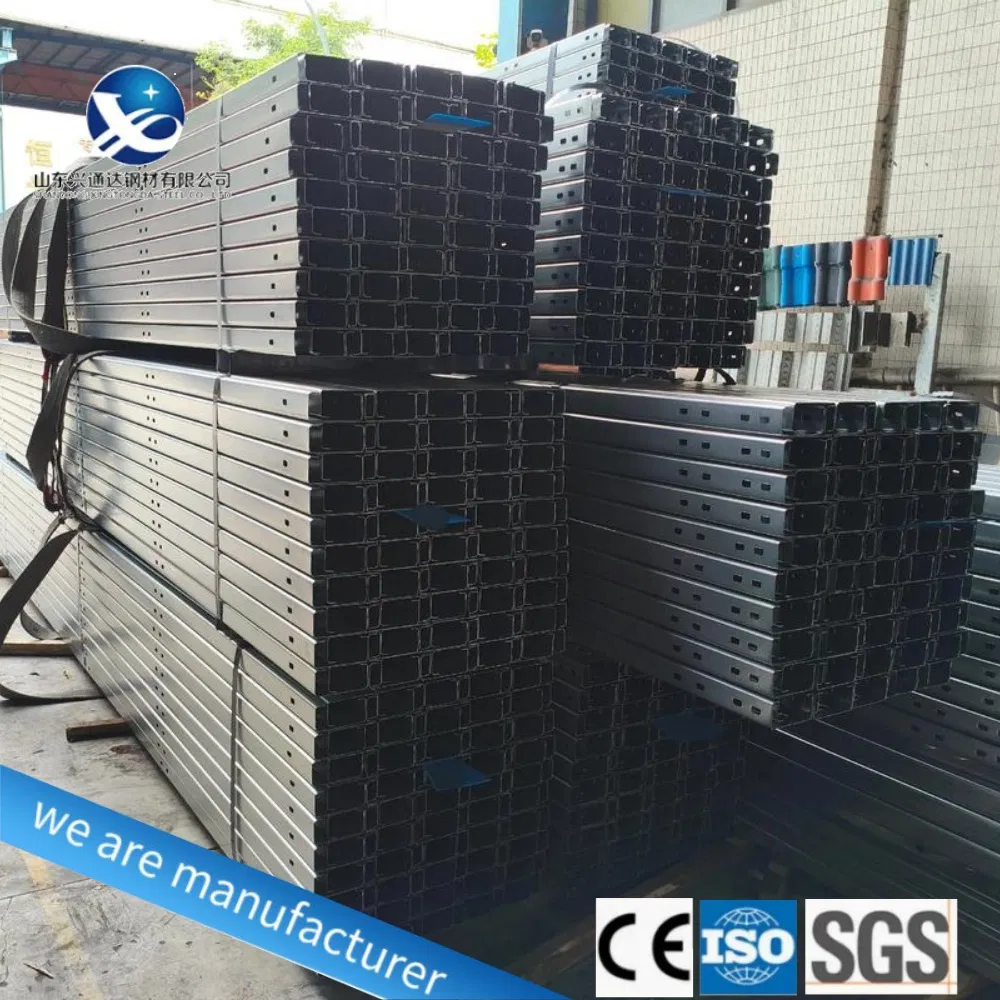 Hot-DIP Galvanized Bracket Premium Industrial Aluminum Profile UV-Protected Solar Panels Rails