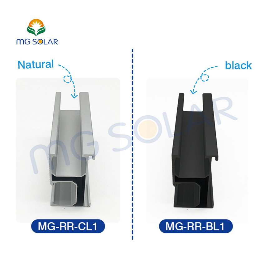 Solar Bracket Roof Mounting Rails for PV Panel Supporting Racking
