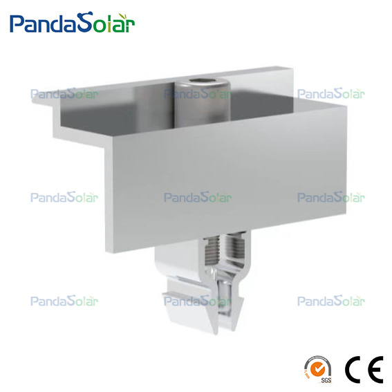 Cheapest Metal Roof Sheet Solar Energy System Mounting Short Rail Bracket