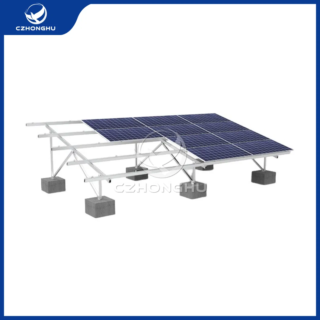 Czhonghu Solar Panel Brackets Kits China Manufacturers Tile Roof Solar Panel Ground Mounting System Bracket