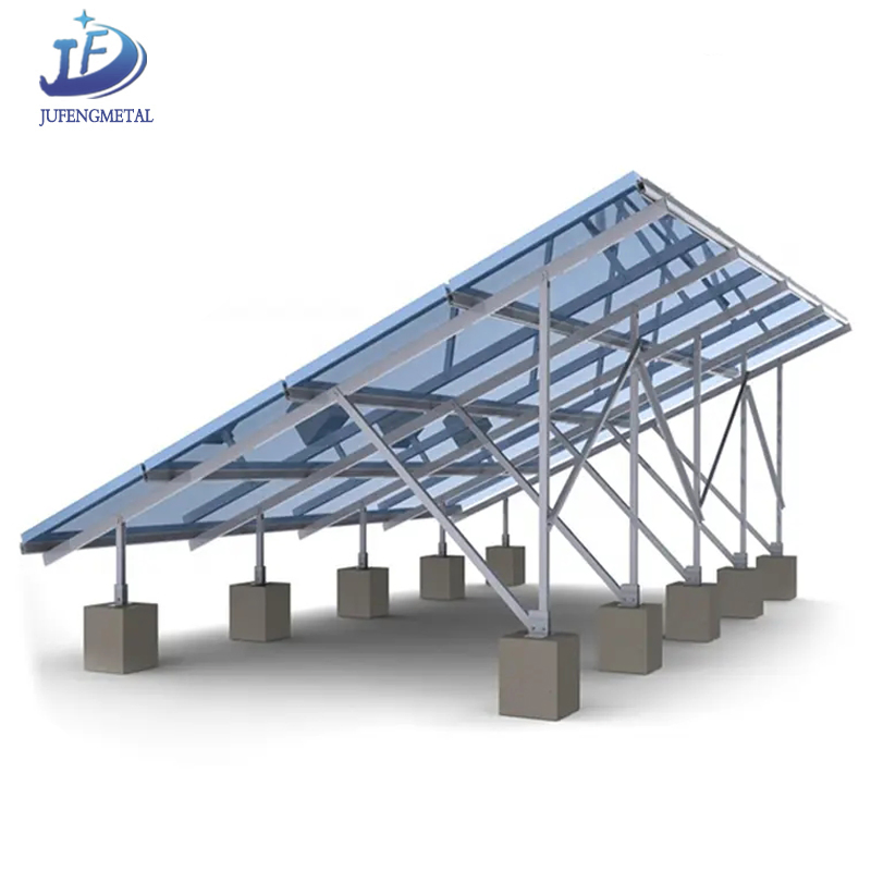 Wholesale Adjustable Tilt Front/Rear Leg Solar Panel Mounting Pole Mounted Bracket