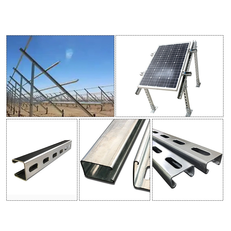 Lightweight Solar Ground Mounting Rack for Efficient PV Energy Generation