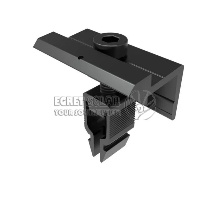 Aluminum End Clamp Detail