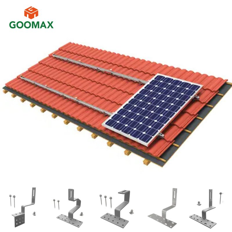 Aluminum Brackets for Roof Solar Mounting and Ground Mount Solar Panel Installations