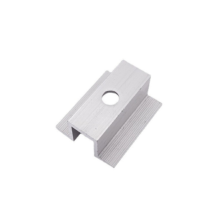 Solar Kits 35mm Solar Panel Aluminum MID Clamp End Clamp for Mounting