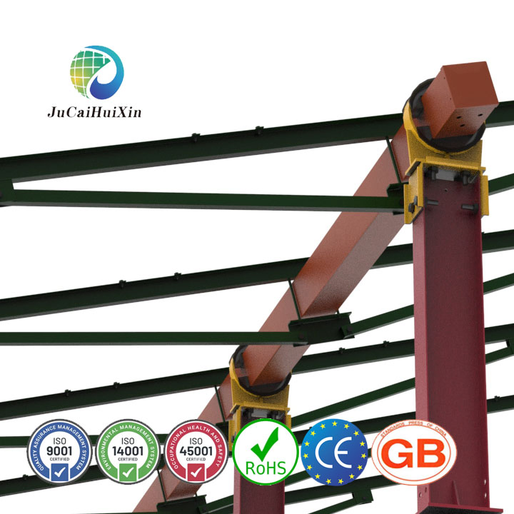 Wholesale Lightweight Hot Dipped Galvanized Vertical Single-Axis Solar Tracker (VSAT) Bracket