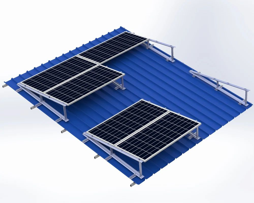 Hancarve Hot Selling Solar Panel Ground Mounting System Bracket PV Solar Bracket Structure