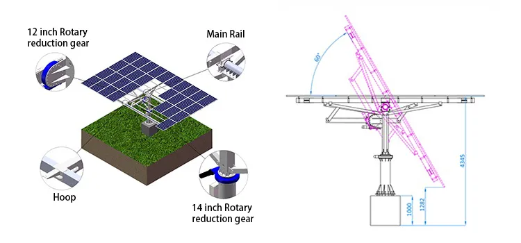 Solar Tracker Detail 1