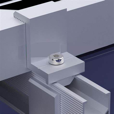 Solar Photovoltaic Mounting System Product Solar Panel Bracket Accessories High Quality Aluminum End Clamp 30mm