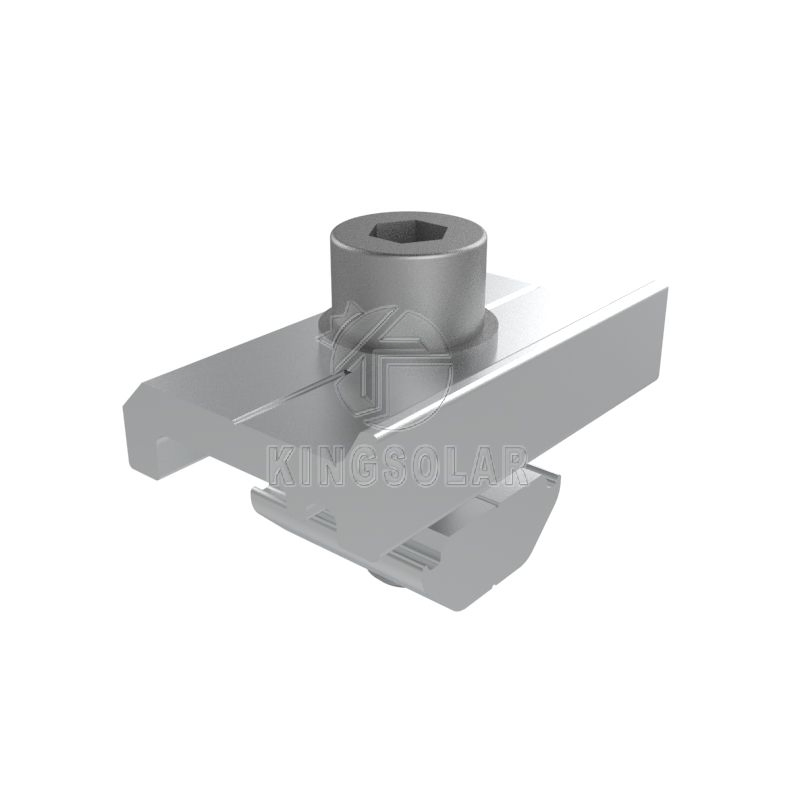 Solar Panel MID Clamp Manufacturer MID and End Clamps for Solar Panels Aluminum Mounting Bracket