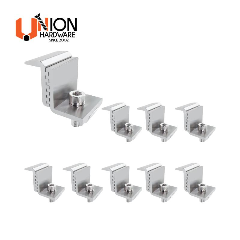 Union Wholesale Solar Panel End Clamp Adjustable 30mm 32mm 35mm
