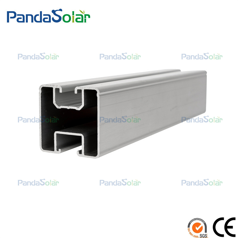 Aluminum Al6005-T5 Solar Panel Roof Mounting System 40X40mm Rail Wholesale Manufacturer
