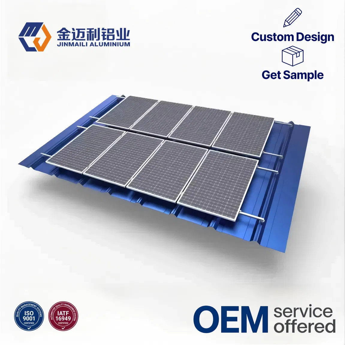 Lightweight Weather-Resistant Solar Roof Bracket for Easy Installation