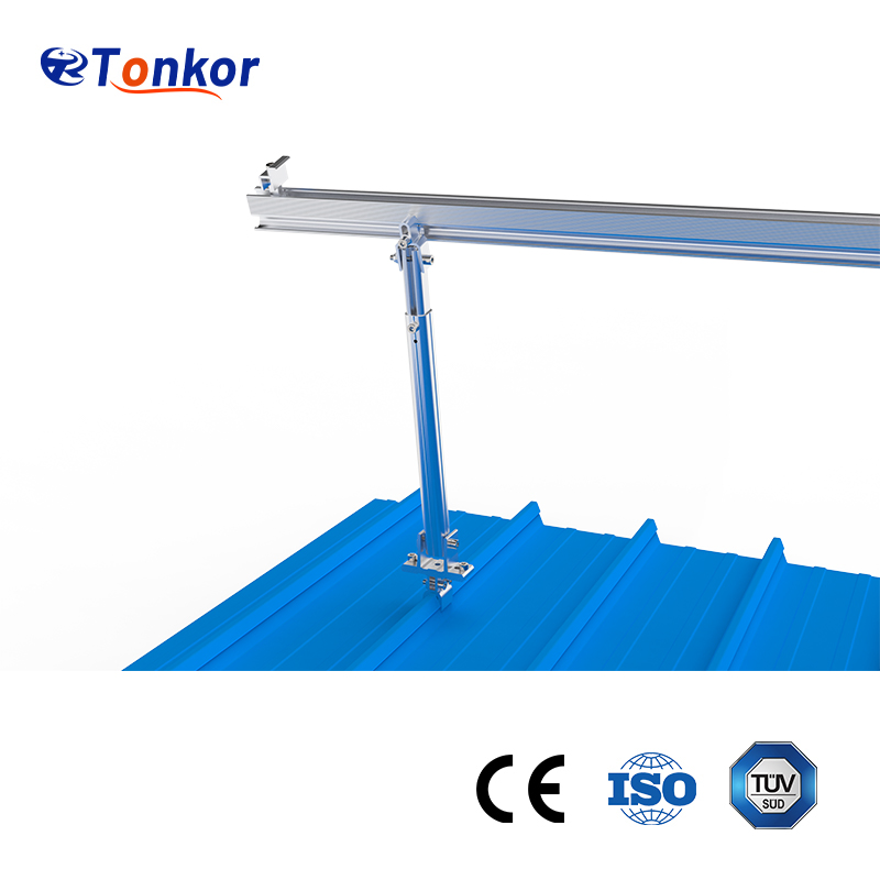 Adjustable Solar Mounting Bracket for Metal Roof Installation