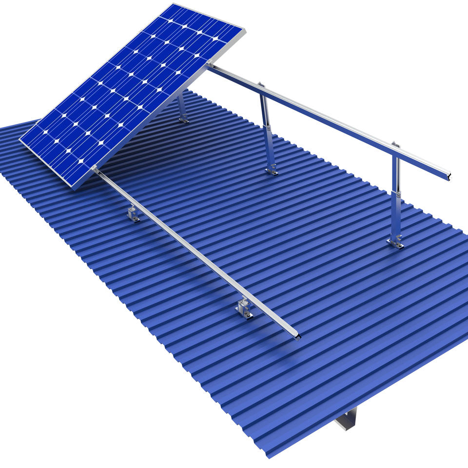 Easy Installed Adjustable Angle Solar Panel Brackets Tilt Front Leg Rear Leg Solar PV Panel Mounting Bracket with High Quality