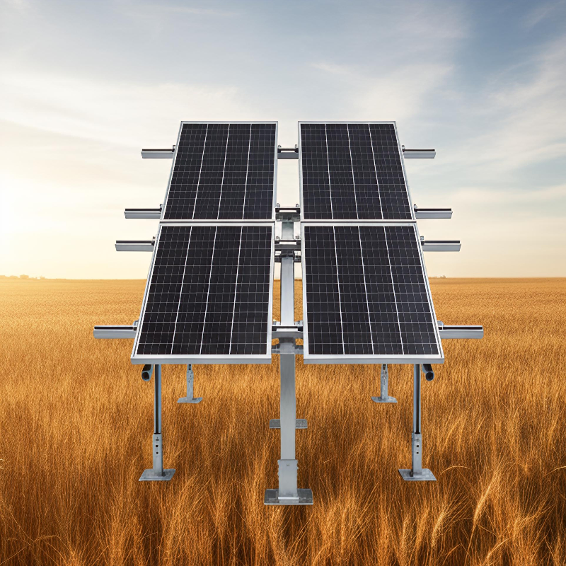 Clement Powder Coating in Black Metal Solar System Aluminum Frame Bracket