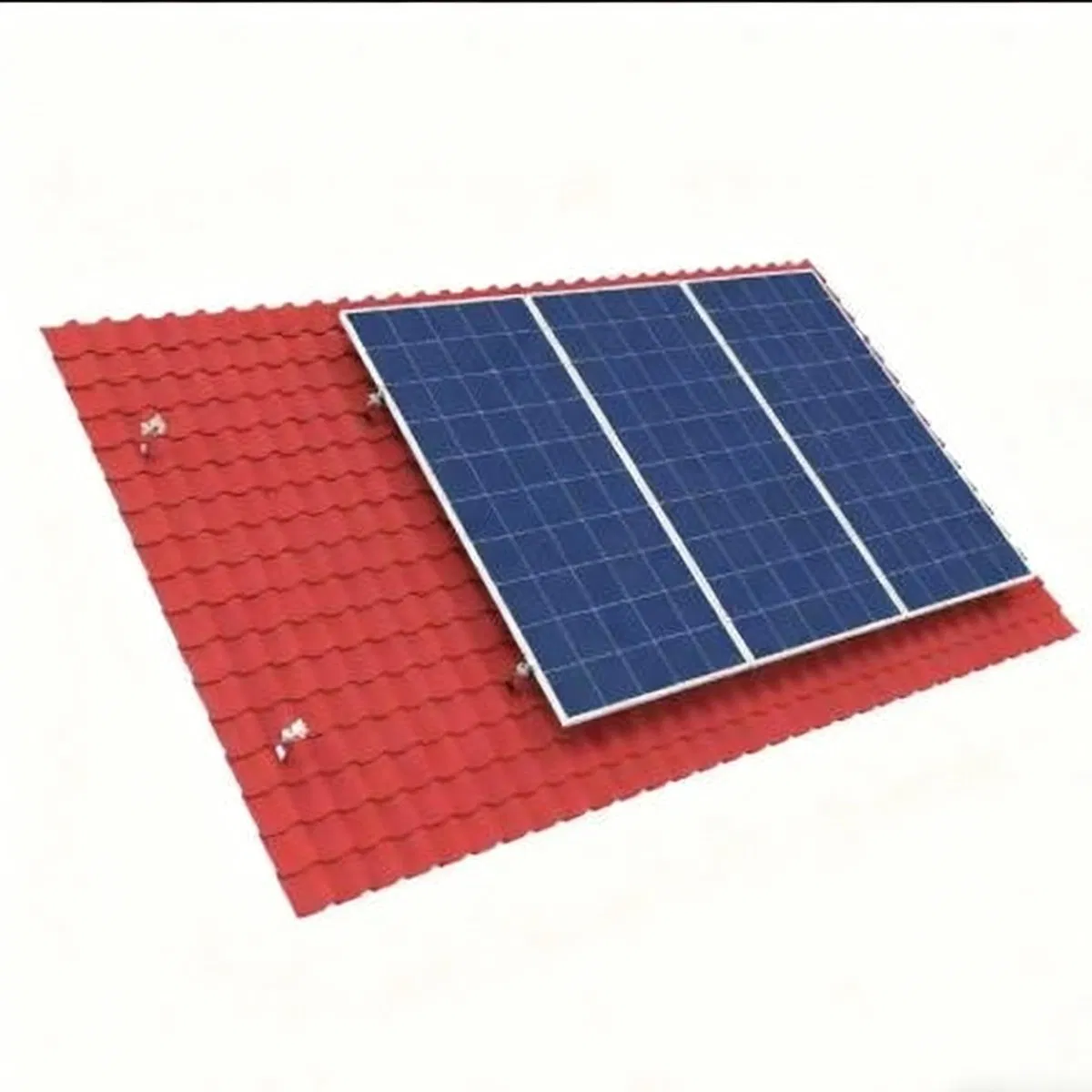 Dwin Quick-Install Lightweight Aluminum Alloy Solar Bracket for Tile Roofs Weather-Resistant &amp; Durable