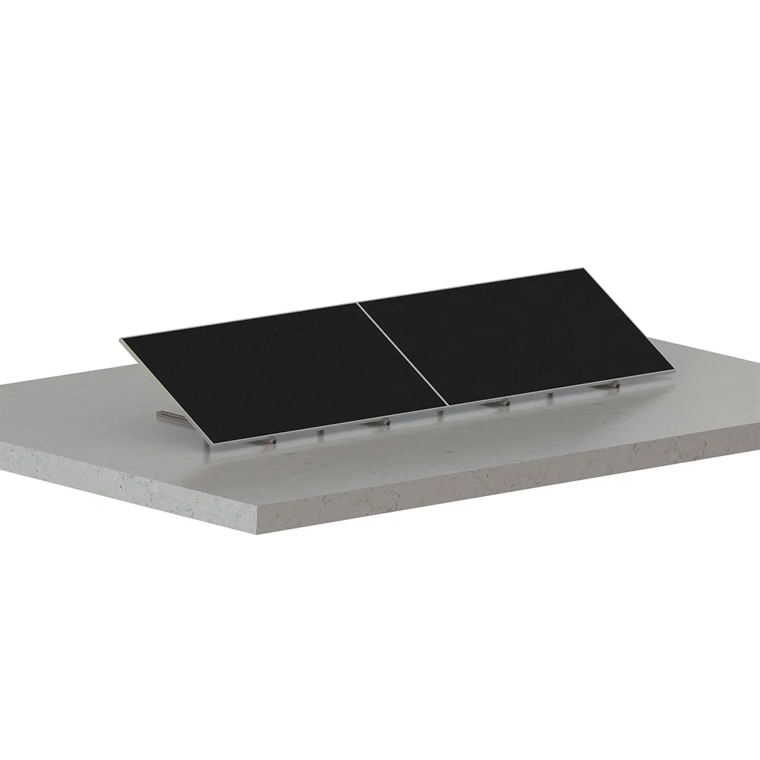 Solar Multi-Use 2-Panel PV Balcony Bracket Mounting System for Wall/Floor/Balcony Installations