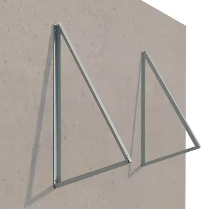 Easy Installation Wall Solar Panels Mounts Triangle Bracket Adjustable