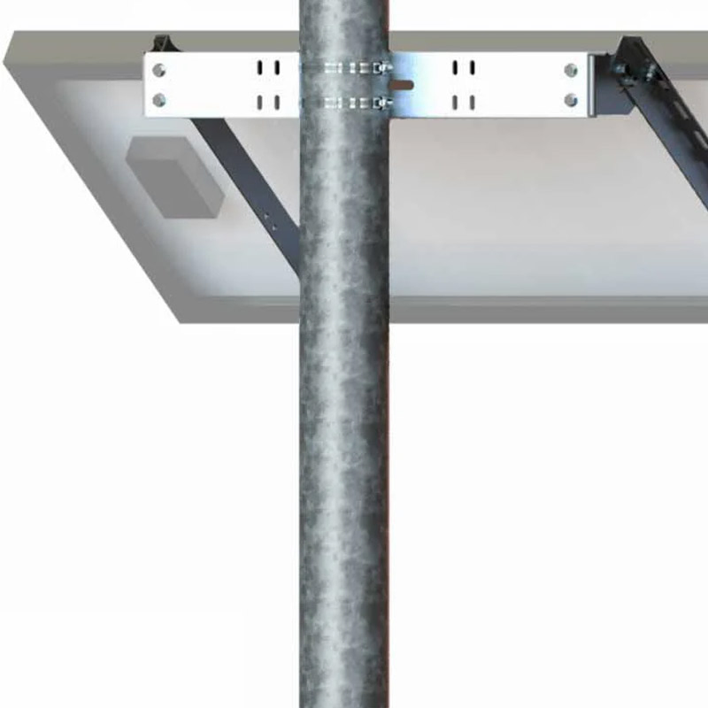 Jchx ISO Certified Solar Panel Pole Tilt Mounting Bracket