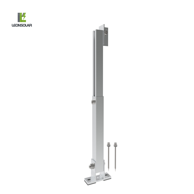 Adjustable Angle, Heavy-Duty Aluminum Universal Solar Mounting Bracket - for Roof, Ground