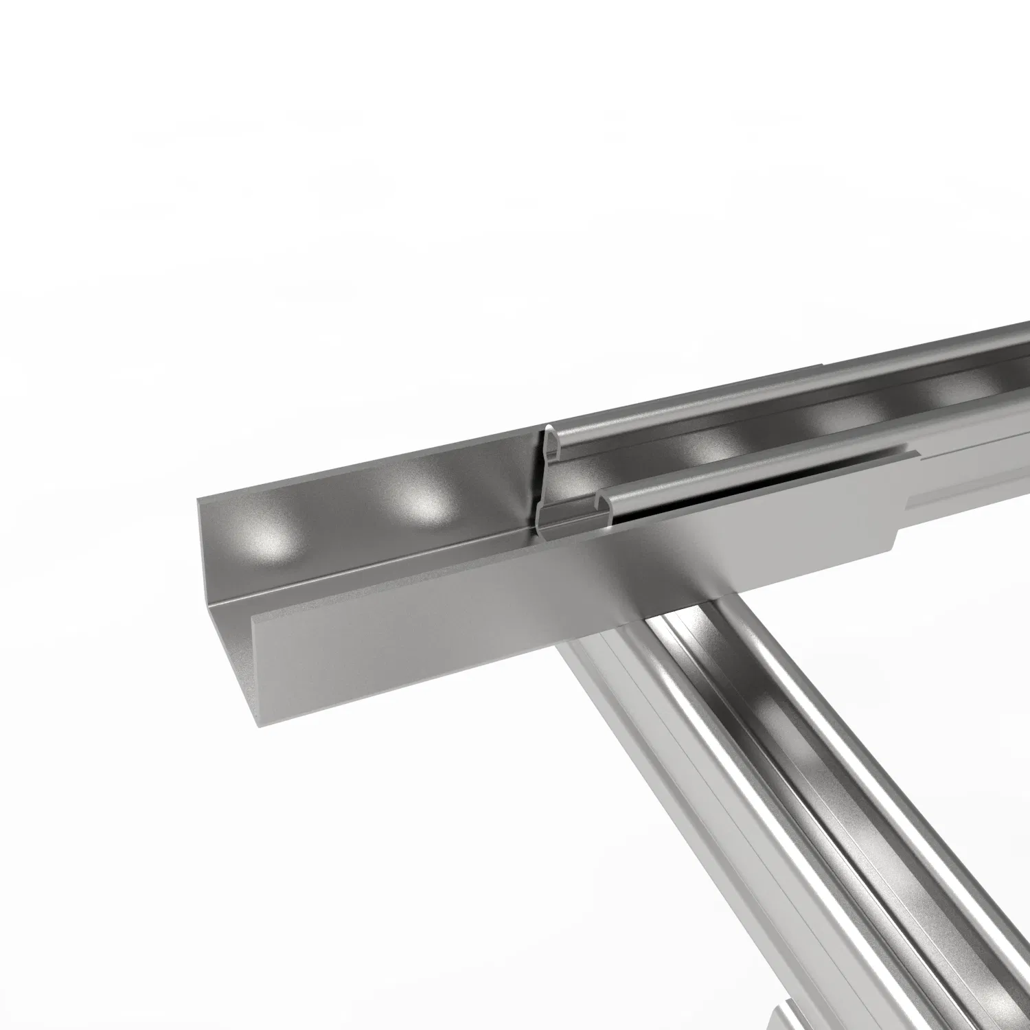 Customizable Panel Ground Mounting System Install Zinc+Aluminum+ Magnesium PV Solar Bracket