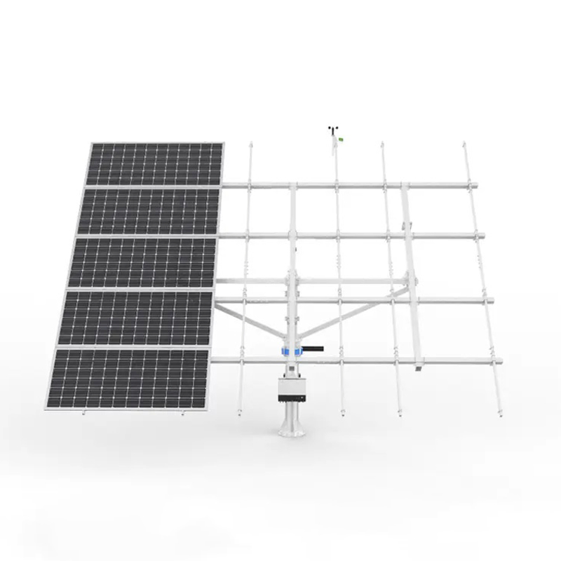 5.5kw Solar Tracking Controller Dual Axis Solar Tracking Bracket System