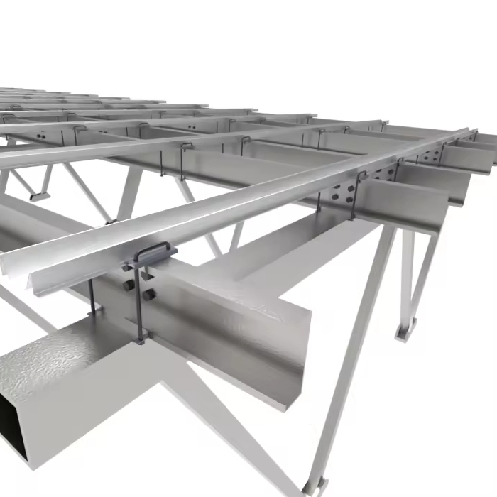 Aluminum Profile Solar Car Parking Solar Carport Canopy Solar Carpark Bracket