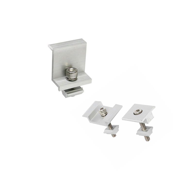 Adjustable Solar Panel Accessories 30mm 50mm MID End Solar Clamp