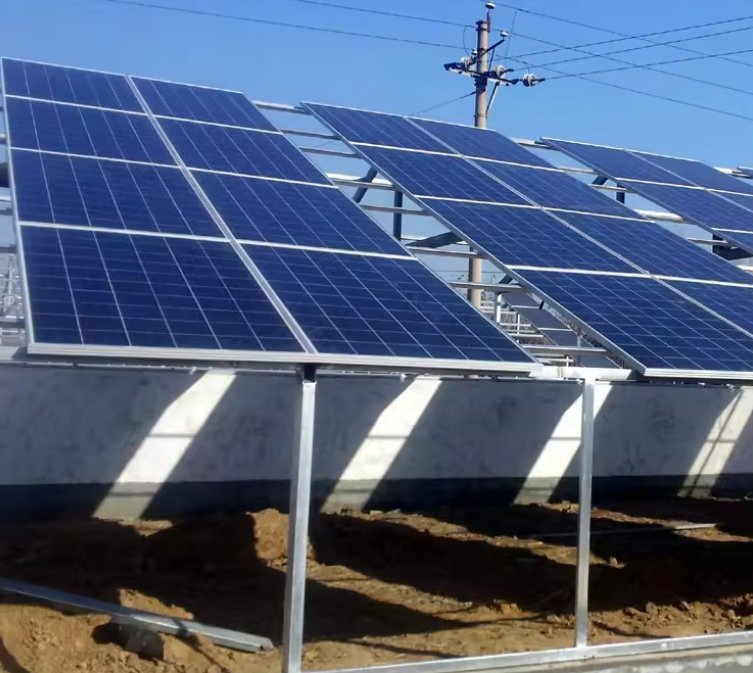 China Manufacturer Customize Ground-Mounted Solar Energy System Products Solar Pole Mounting Bracket