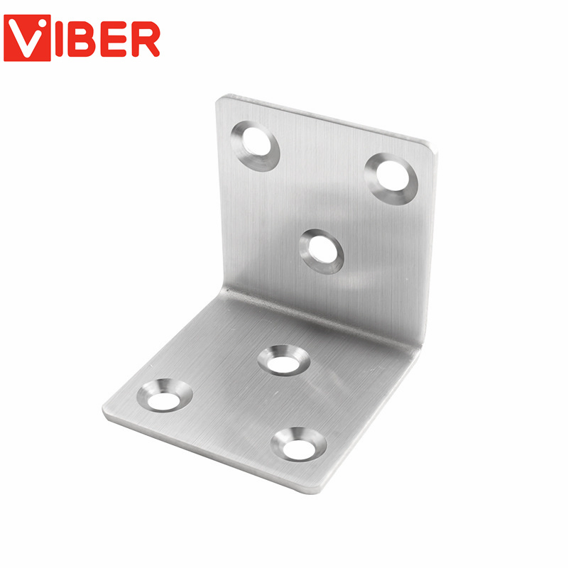 Premium Galvanized Stainless Steel Corner Angle Fasteners for Secure Installations