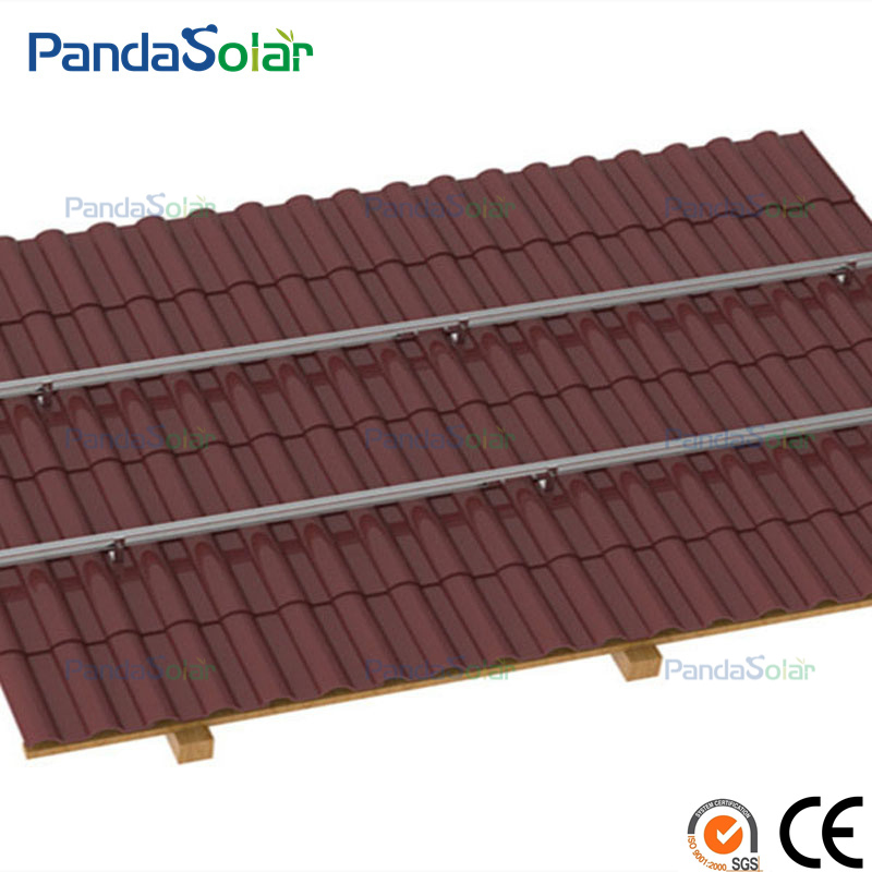 Hot Sale Solar Adjustable Tile Roof Hooks for Solar Panel Mounting