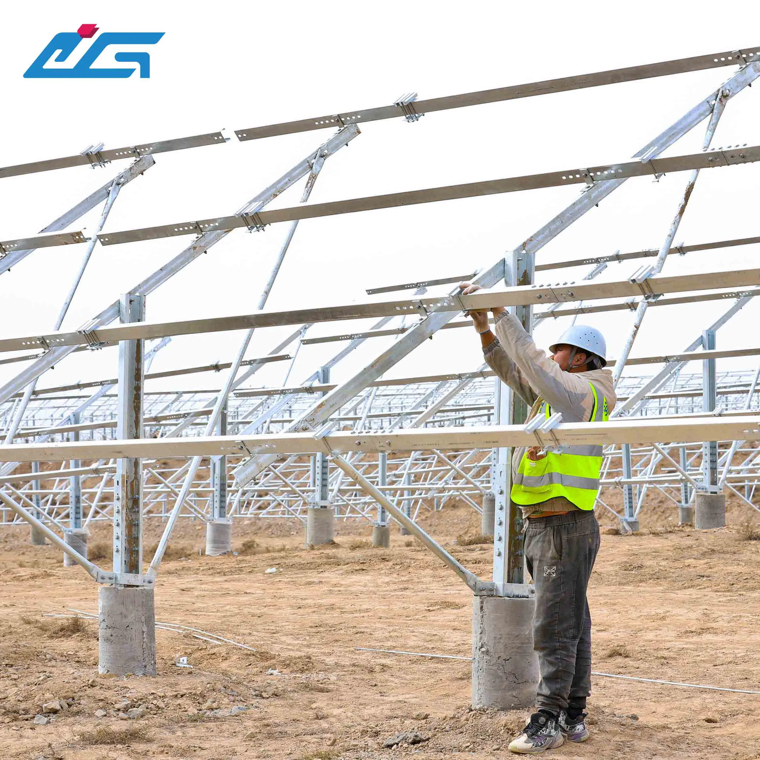 Weather-Resistant Photovoltaic Brackets for Roof Mountain Any Situation Solar Installation Kits