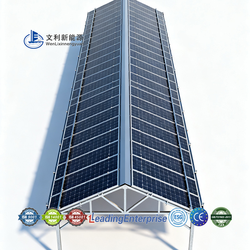 Flexible Solar Mounting for Various Canopy Structures