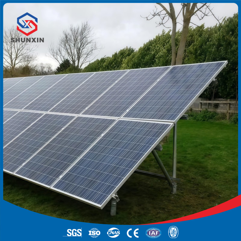 Stainless Steel Solar Panel Support Bracket - Wind Resistance up to 120km/H