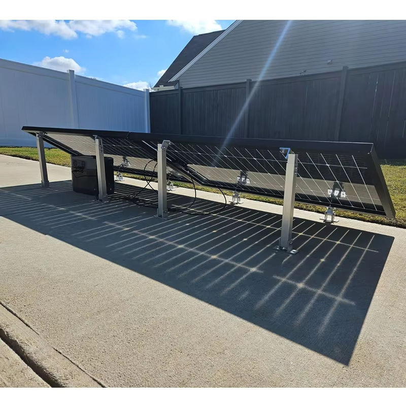 Customizable Adjustable Easy Installed Aluminum Tilt Solar Panel Mounting Bracket Racks Rear Leg Front Leg