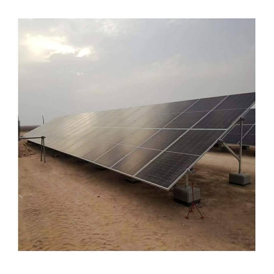 Steel Solar Panel Installation Bracket PV Ground Mounting Ground Solar Panel Bracket Support Structure
