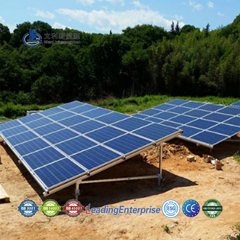 Weather-Resistant Ground Mount Solar Bracket for Long-Term Outdoor Use