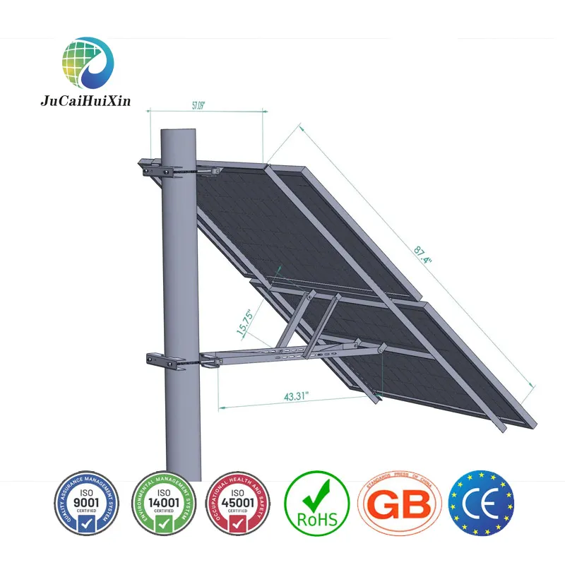 Solar Panel Pole Bracket