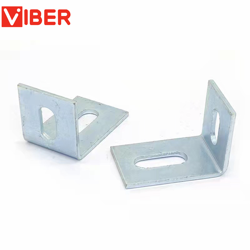Heavy-Duty Galvanized Carbon Steel Angle Fastener for Construction